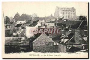 Postcard Old Prison Clermont Central House