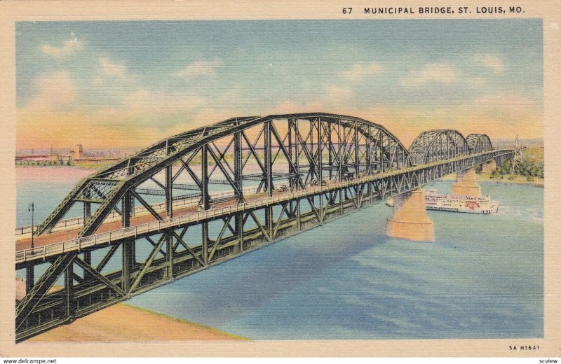ST. LOUIS , Missouri , 1930-40s ; Municipal Bridge