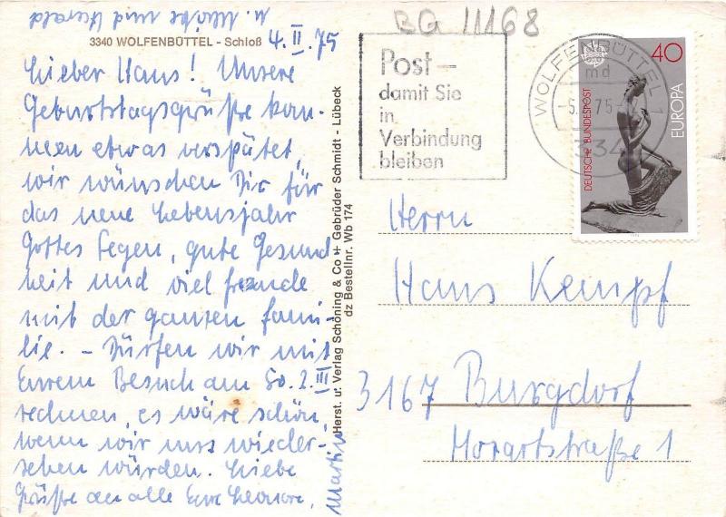 BG11168 wolfenbuttel schloss   germany