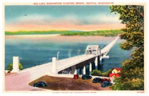 Washington Lake Washington Floating Bridge