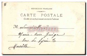 Old Postcard Aix en Provence Monument Sec Seile daughter Zephte