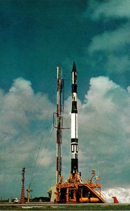 Florida Cape Canaveral U S Navy Vanguard On Launch Pad