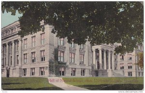 Exterior,  Hall of Natural Science,  State University of Iowa,  Iowa City,  I...