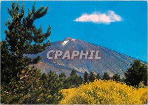Postcard Modern Tenerife El Teide