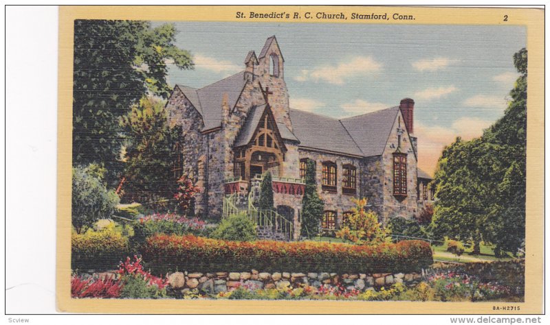 St. Benedict's R.C. Church, Stamford, Connecticut, 30-40´s