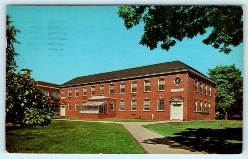 SPRINGFIELD, MA  Science Building AMERICAN INTERNATIONAL COLLEGE 1964  Postcard