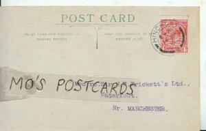 Genealogy Postcard - Sir Trickett's Ltd - Waterfoot - Nr Manchester - Ref 6990A