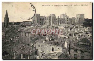 Old Postcard Avignon The Popes' Palace