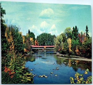 Postcard - Covered Bridge at Conway, New Hampshire