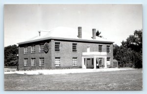 RPPC SPRINGVALE, Maine ME ~ Thomas Cole AMERICAN LEGION HOME c1950s Postcard