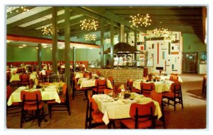 AUSTIN, TX Texas ~ Roadside VILLA CAPRI MOTOR HOTEL Restaurant  c1950s Postcard