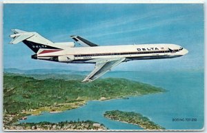 Postcard - Boeing 727-232