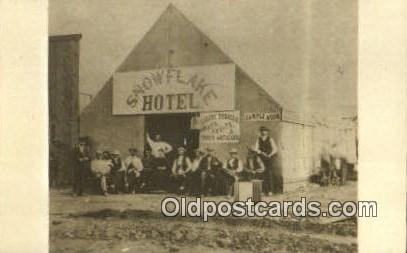 Repro image, Snowflake Hotel, Uintah, Utah, UT USA Trains, Railroads Postcard...