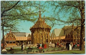 M-22967 Thailand Pavilion New York World's Fair New York City New York