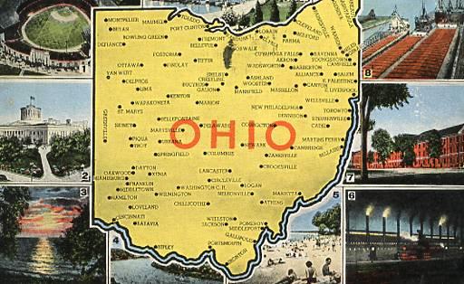 OHIO - Map & Multiview