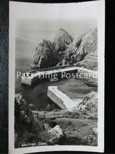 Cornwall MULLION COVE showing Harbour c1953 RP Postcard