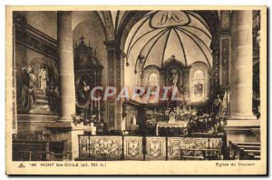 Old Postcard Mont Sainte Odile Convent Church