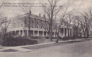 Ohio Oxford Caroline Scott Harrison Memorial Of D.A.R.Oxford College For Wome...