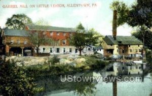 Gabriel Mill on Little Lehigh - Allentown, Pennsylvania PA  