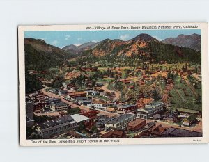 Postcard Village of Estes Park, Rocky Mountain National Park, Estes Park, CO