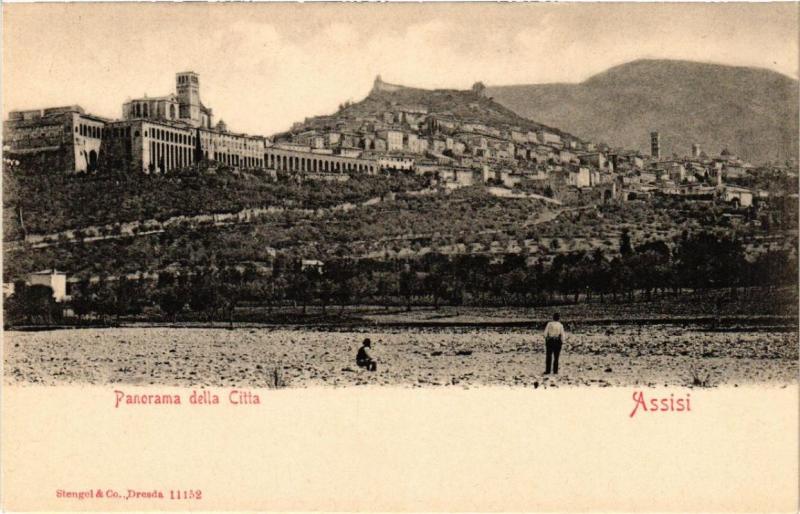 CPA Assisi Panorama della Citta . ITALY (546891)