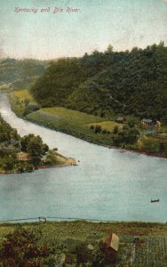 Vintage Postcard 1909 Kentucky And Dix River Tributary Wrenn & King Pub.