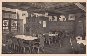 Fischerstuberl  Hotel & Cafe Restaurant Seehof Herrsching Old Postcard