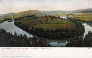 Pennsylvania Reading Schuykill River From Point Lookout