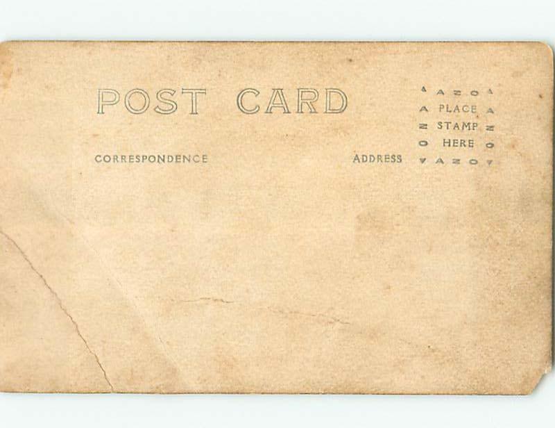 Pre-1930 rppc black americana postcard HM0279