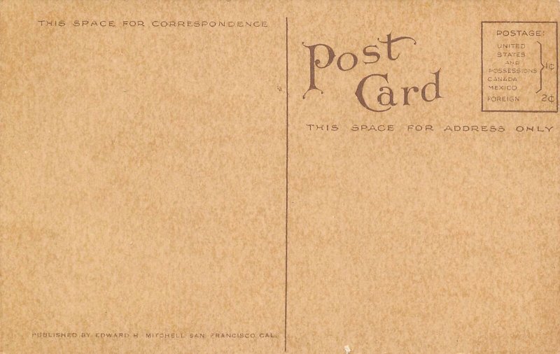 Horse Team Combine Header Harvester Thresher 1910c postcard 