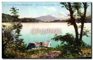 Old Postcard The Dauphine Picturesque Lakes Laffrey From