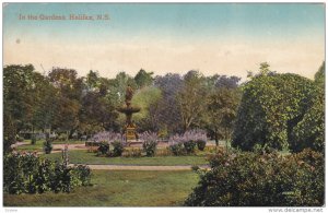 In the Gardens , HALIFAX , Nova Scotia , PU-1916