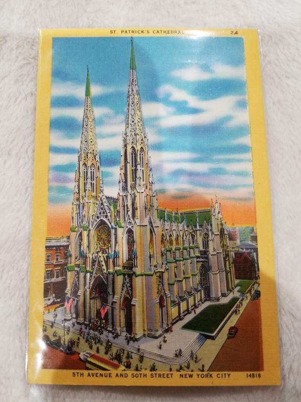 Antique Postcard, St. Patrick's Cathedral