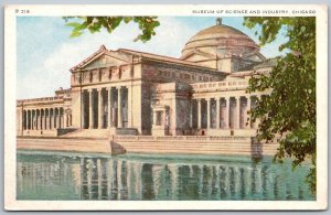 Chicago Illinois 1940s Postcard Museum Of Science And Industry