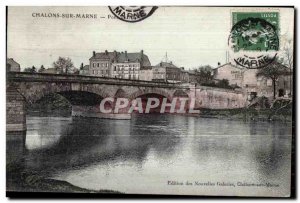 Old Postcard Chalons Sur Marne edition of the New Galleries Chalons sur Marne