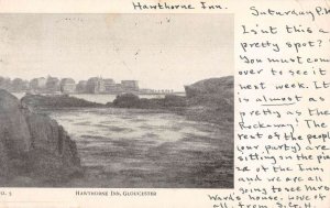 Gloucester Massachusetts Hawthorne Inn Scenic View Vintage Postcard AA50157