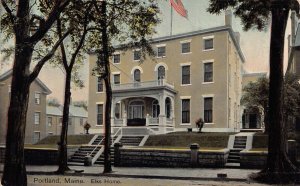 Postcard Elks Home in Portland, Maine~131074