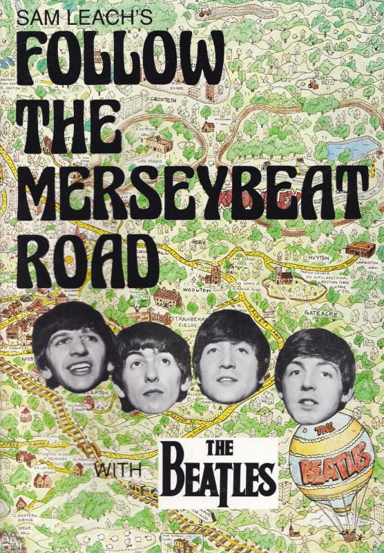 The Beatles Follow The Merseybeat Road Rare Old Music Photo Book