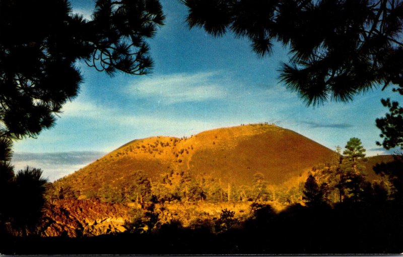 Arizona Sunset Crater On Route 66 Near Flagstaff