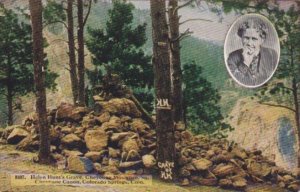 Colorado Colorado Springs Helen Hunt's Grave Cheyenne Mountain