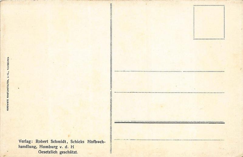 Artist Robert G Schmidt German Chess Game Rochade Karte Postcard