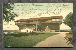 dc847 - DALARNE Sweden 1906 Postcard