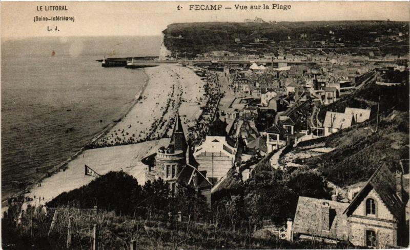 CPA FÉCAMP-Vue sur la Plage (347677)