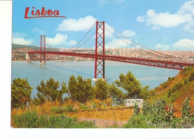 Postal 022608 : Bridge ou Tagus, Lisboa (Portugal)