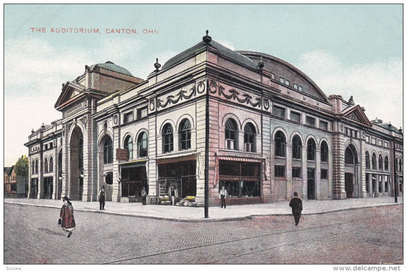 CANTON, Ohio, 1900-1910's; The Auditorium