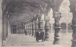 Belgium Liege La Colonnade de la 1er cour du Palais