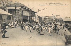 Africa - Majunga Madagascar Embarquement des Troupes Indigenes - 04.45