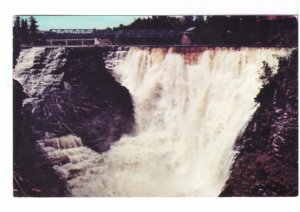 Kakabeka Falls, Ontario, 1962 Postcard #1, Dawson City Gold Rush Festival Cancel