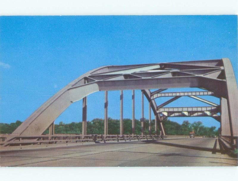 Unused Pre-1980 BRIDGE Milan - Near Sandusky & Elyria & Cleveland OH d3257