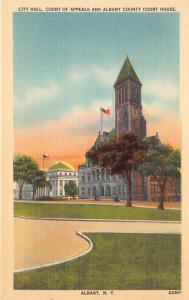 Albany New York~City Hall-Court of Appeals-Albany County Court House~1940s Pc